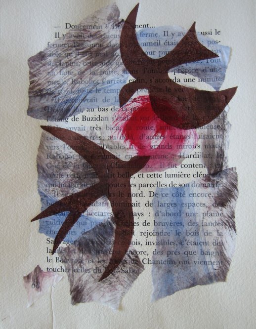 Birds in flight III